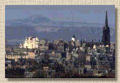 View over Edinburgh